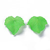 Autumn Theme Transparent Frosted Acrylic Pendants PAF002Y-7-2