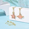 925 Sterling Silver Ear Stud Findings STER-K167-042B-G-7