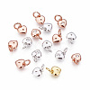 Brass Micro Pave Cubic Zirconia Charms ZIRC-F095-04-1