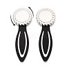 Alloy & Iron Bookmark Cabochon Settings PALLOY-N184-06S-4