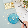 160Pcs 4 Style Brass Cabochons KK-OC0001-39-3