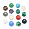 Natural & Synthetic Mixed Gemstone Cabochons X-G-P393-R-6mm-1