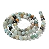 Natural Flower Amazonite Beads X-Z26N5018-2