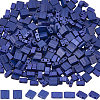 300Pcs 2 Styles 2-Hole Baking Paint Glass Seed Beads SEED-SC0001-17-1