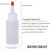 Plastic Glue Bottles DIY-BC0009-04-3
