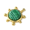 Faceted Synthetic Malachite Pendants FIND-Z028-39C-2
