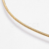 Eco-Friendly Rack Plating Brass Chain Necklaces LS-MAK-G002-05G-A-FF-3