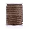 Round Waxed Polyester Cord X-YC-G006-01-1.0mm-03-1