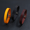 1Pc Punk Retro Ethnic Style Handmade Leather Bracelet Couple Literary Hand Strap Men BJEW-CL0001-02C-5