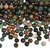 200Pcs Natural Indian Agate Beads G-SP0001-20A-3