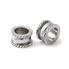 201 Stainless Steel European Beads STAS-Z124-06B-P-1