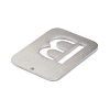 Non-Tarnish 304 Stainless Steel Pendants STAS-K216-49B-P-4