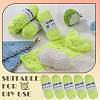 2 Skeins Light Two-Tone Luminous Polyester Yarn OCOR-SZ0002-09B-6