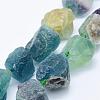 Natural Fluorite Beads Strands G-K203-64-1