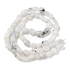 Natural Rainbow Moonstone Beads Strands GG-CBAAEDE-B05-4