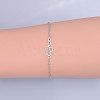 Tarnish Resistant 201 Stainless Steel Link Bracelets BJEW-T011-JN502-1-2