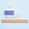 Electroplate Cowrie Shell Links SSHEL-SC0001-01G-7