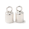 925 Sterling Silver Cord Ends STER-F032-09S-3.5mm-1