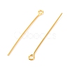 Brass Eye Pins KK-F824-113C-G-2