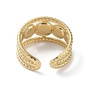 304 Stainless Steel Open Cuff Ring Components STAS-F301-30G-3