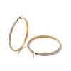 304 Stainless Steel Hoop Earrings EJEW-N0031-11G-01F-2
