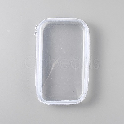 Portable Travel PVC Rectangle Packaging Zipper Boxes CON-WH20020-01D-1