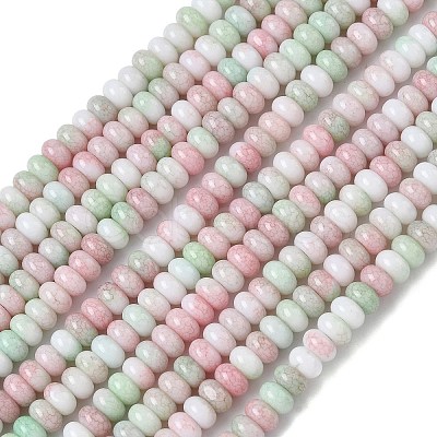 Ombre Effect Dyed Glass Beads Strands GLAA-C043-01A-1