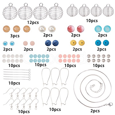 DIY Jewelry Set Making DIY-SC0009-14-1
