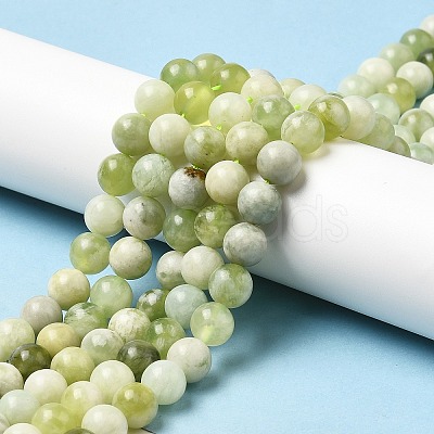 Natural New Jade Beads Strands X-G-K340-A01-02-1