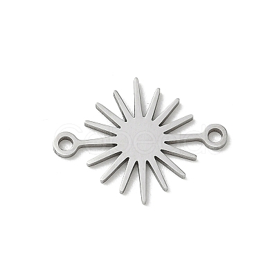 Chakra 304 Stainless Steel Connector Charms SA-CBA28C1-01B-P-1