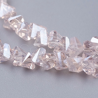 Electroplate Glass Beads Strands LS-EGLA-J146-4mm-AB02-1
