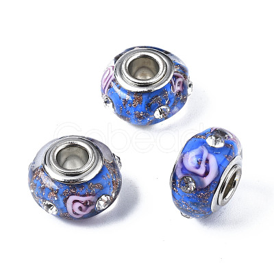 Handmade Lampwork European Beads LPDL-T001-04B-1