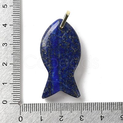 Natural Lapis Lazuli Pendants G-Z102-02G-02-1
