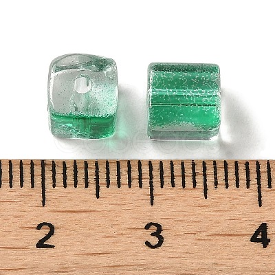 Two Tone Transparent Glass Beads X1-GLAA-NH0001-03I-1