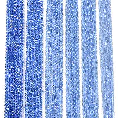 Electroplate Glass Beads Strands LS-EGLA-A044-T4mm-B14-1