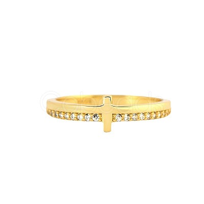 Alloy Rhinestone Plain Band Rings PW-WGCCD43-02-1