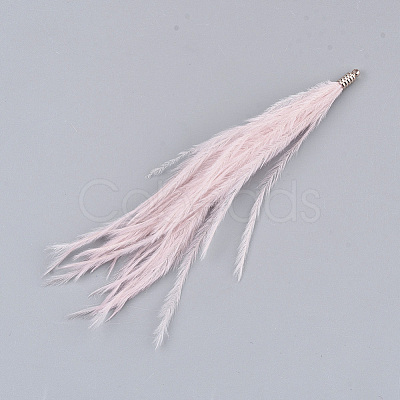 Ostrich Feather Tassel Big Pendant Decorations FIND-S302-08B-1