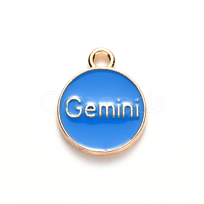 Alloy Enamel Pendants LS-ENAM-S124-01B-02I-1