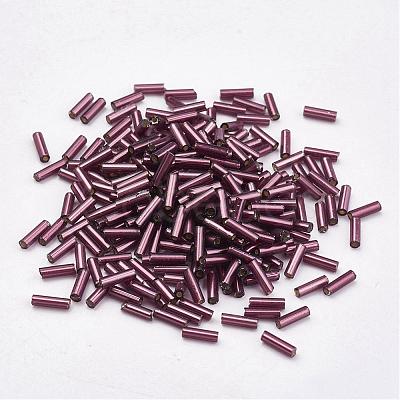 Glass Bugle Beads SEED-E001-9mm-57-1