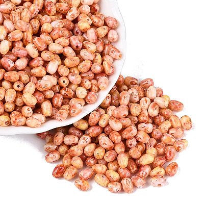 Picasso Glass Seed Beads SEED-N012-10C-1