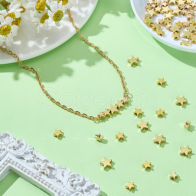 90Pcs Rack Plating Brass Beads KK-ME0001-98-1