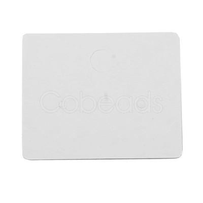 Paper Earring Display Cards CDIS-WH0006-04E-1