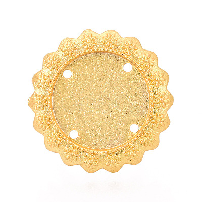 Adjustable Alloy & Iron Bezel Cup Ring Base with Rotatable Tray MAK-T012-13G-1