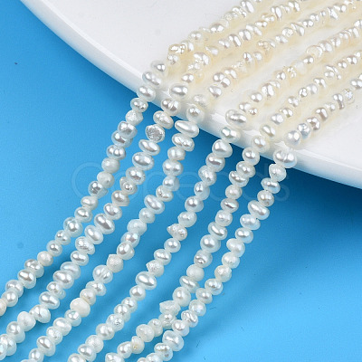 Natural Cultured Freshwater Pearl Beads Strands PEAR-N013-02C-1