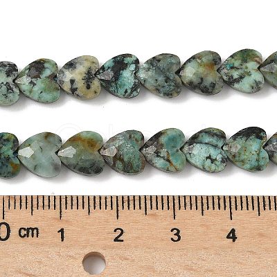 Natural African Turquoise(Jasper) Beads Strands G-D316-B09-1