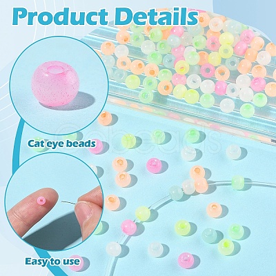 10G Glass Seed Beads SEED-YW0003-03A-1