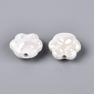 Handmade Porcelain Beads PORC-N012-08A-1