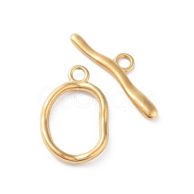 Ion Plating(IP) 304 Stainless Steel Toggle Clasps STAS-A092-04B-G-1