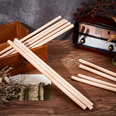 Wood Craft Sticks WOOD-WH0125-11H-1