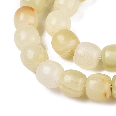 Dyed Natural White Jade Beads Strands G-T138-210B-1